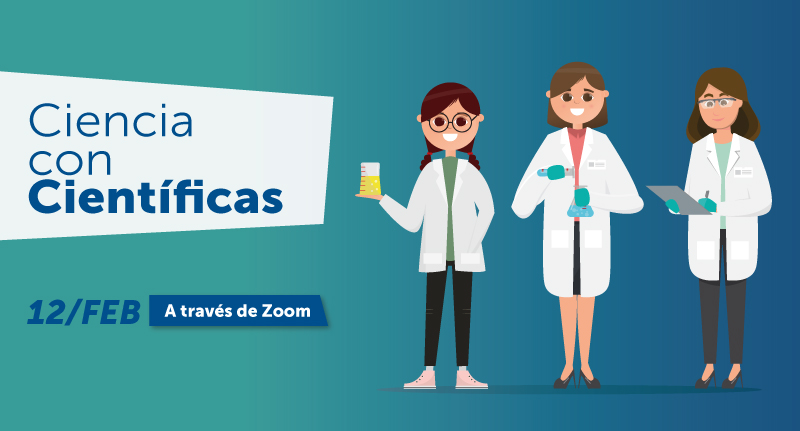 Imagen del webinar "Ciencia con científicas"