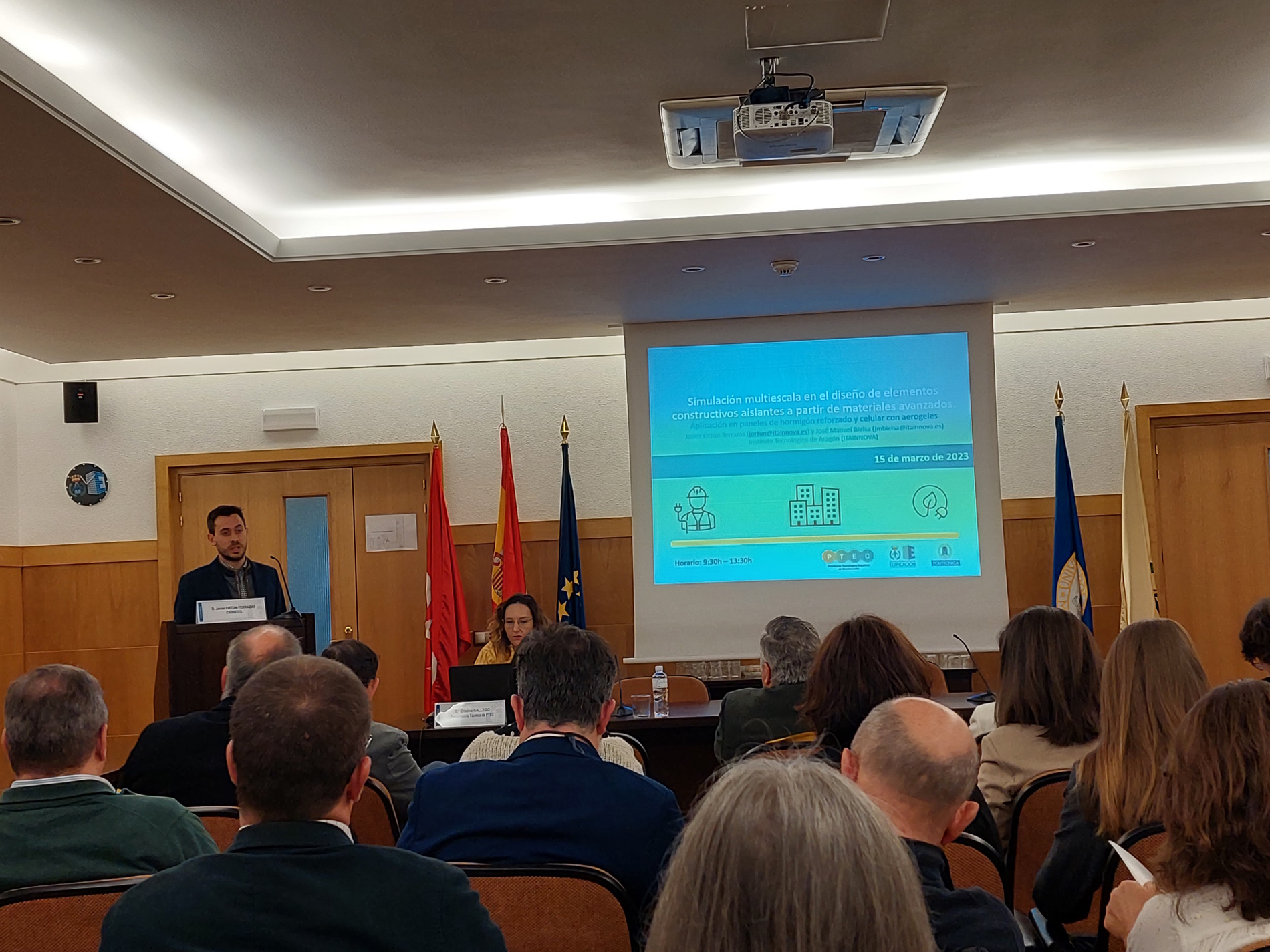 Participamos en la Jornada de la PTEC sobre Rehabilitación energética de edificios en España