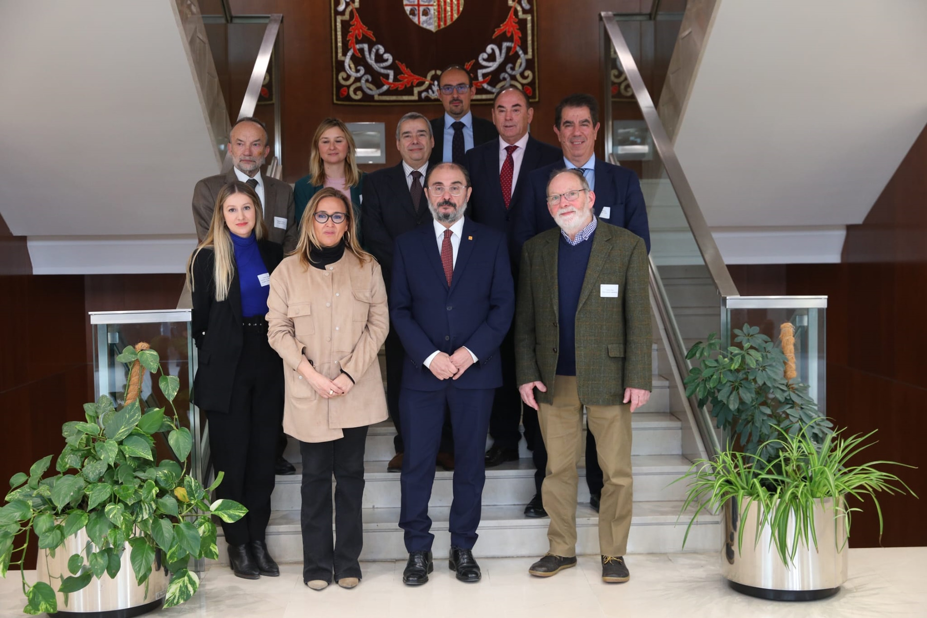 Esther Borao, directora de ITAINNOVA, asiste al 10º aniversario del Aeropuerto de Teruel