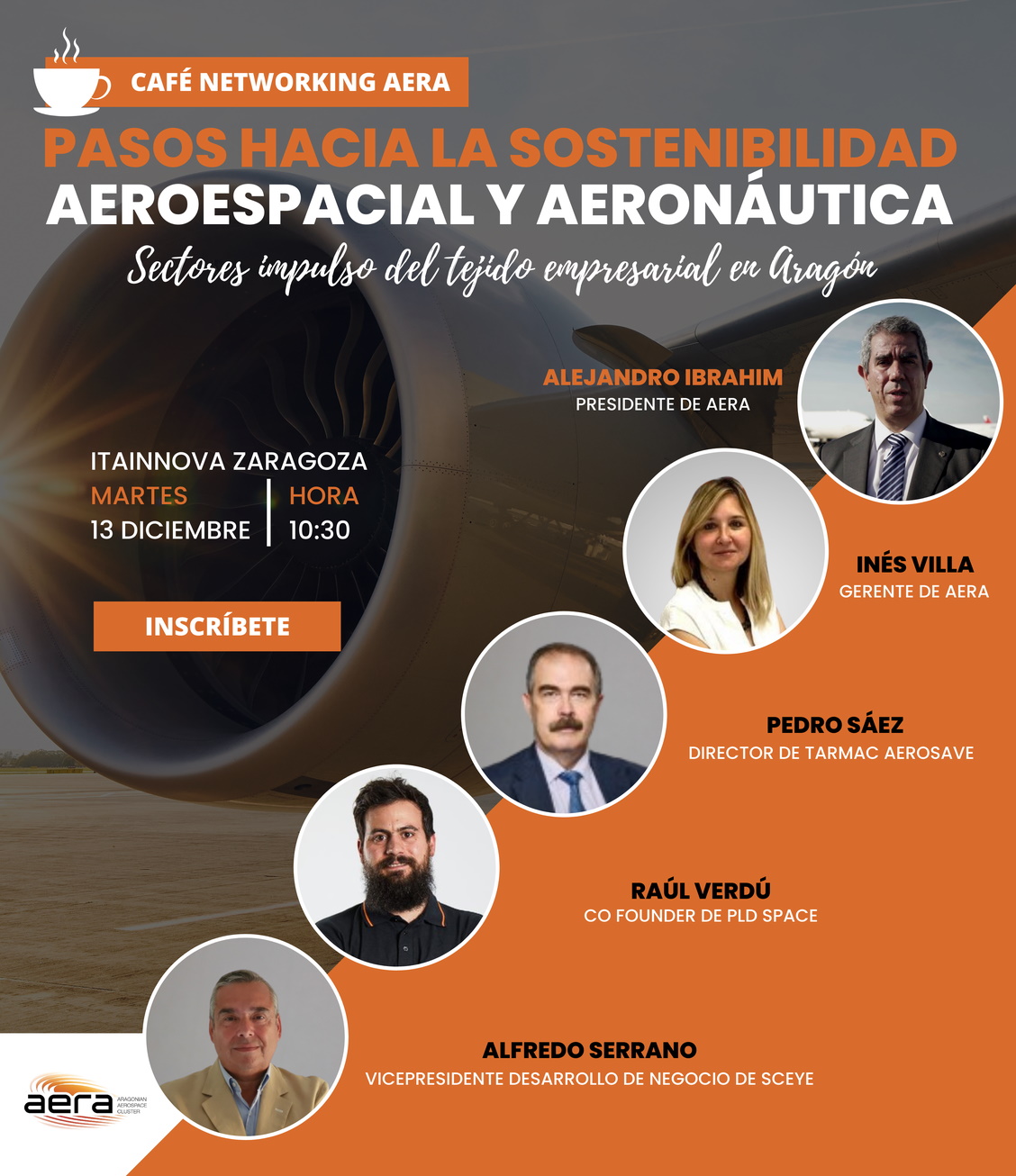 <strong>AERA convoca un encuentro de empresas de los sectores aeroespacial y aeronáutico</strong>