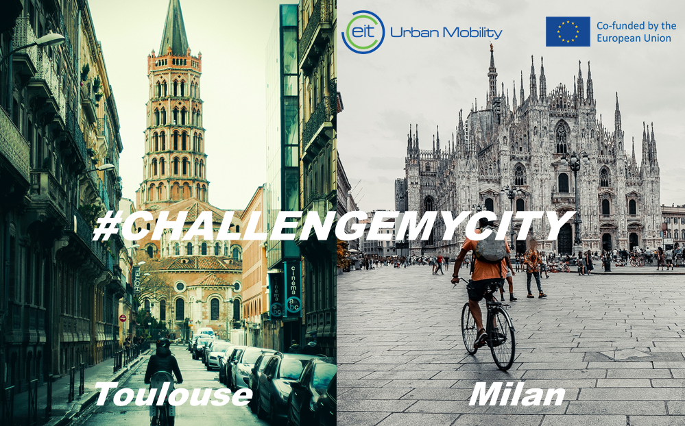 ChallengeMyCity, convocatoria de proyectos piloto para bicicletas en Toulouse y Milán