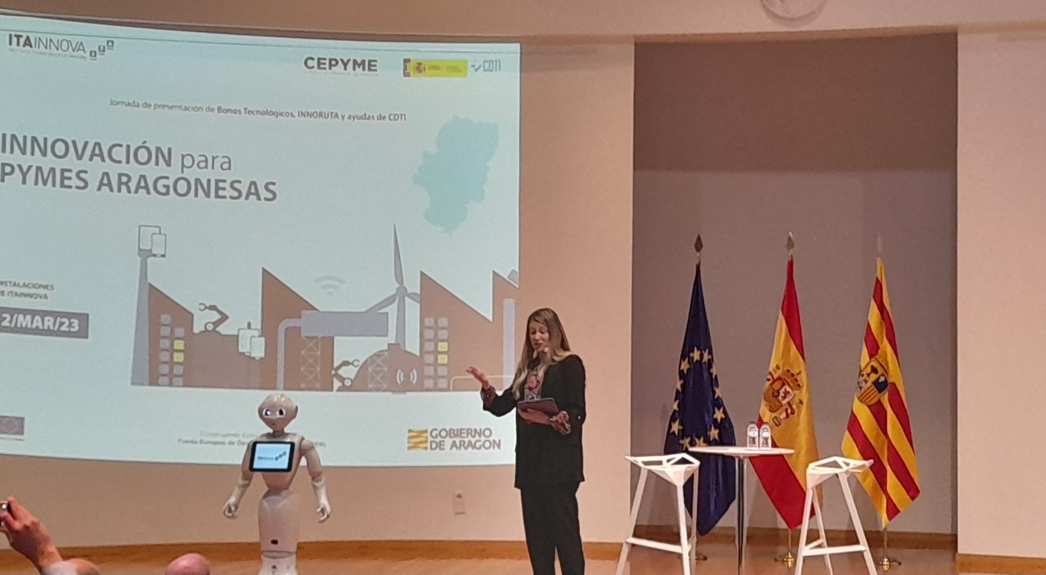 <strong>ITAINNOVA, CEPYME y CDTI presentan a empresas aragonesas diversos programas de financiación de la innovación</strong>