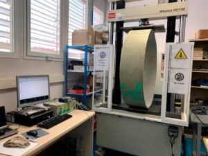 Ensayos para tubos de plástico termoestable reforzado con fibra de vidrio