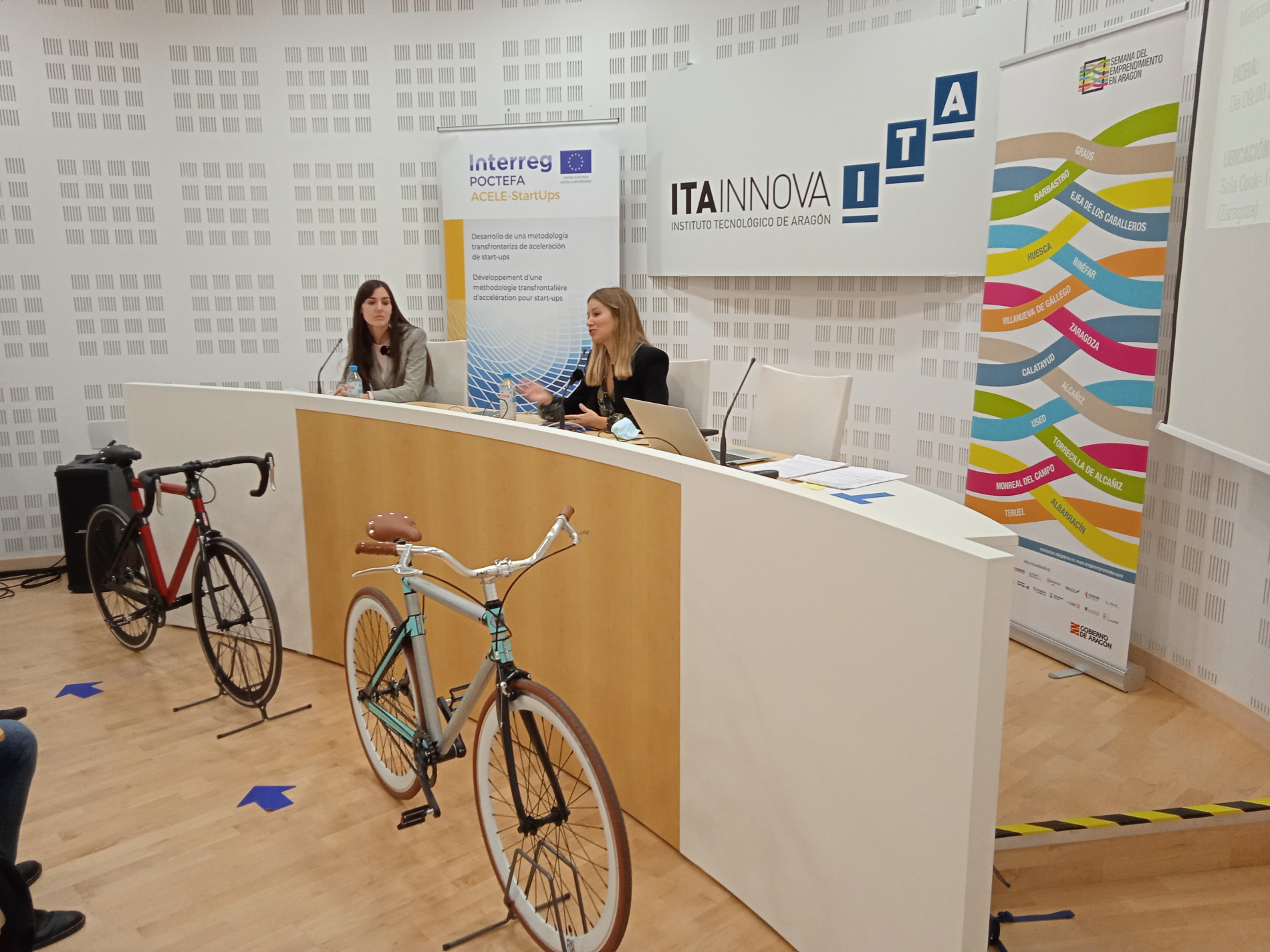 Nuevas empresas tecnológicas del sector de la bicicleta presentan sus proyectos en colaboración con ITAINNOVA