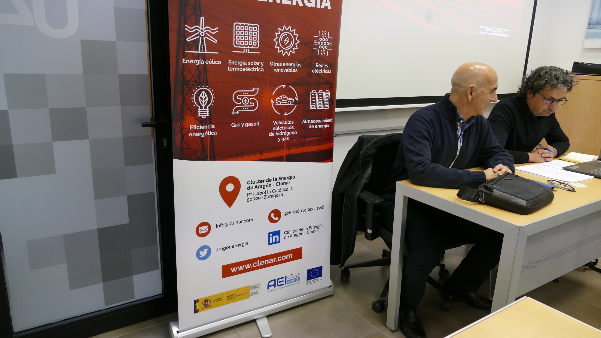 El clúster de la Energía de Aragón celebra un reunión de socios en ITAINNOVA