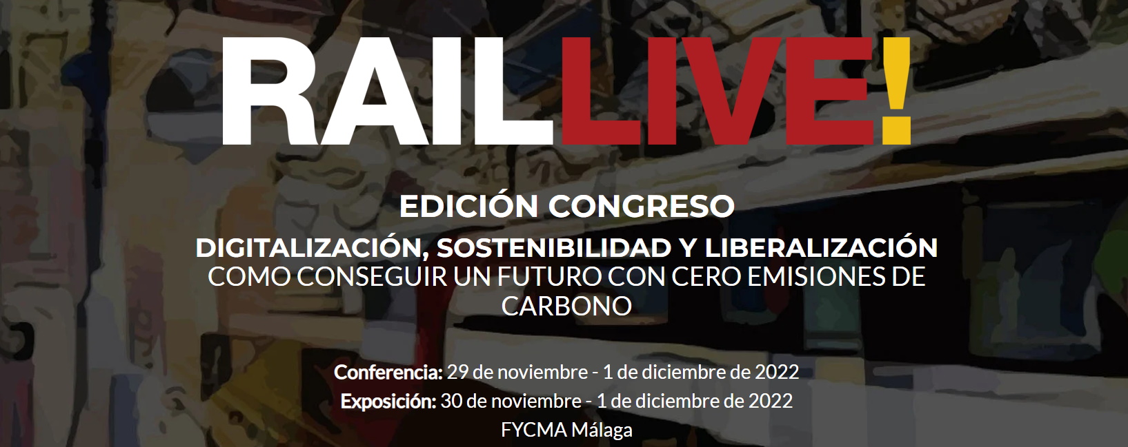 ITAINNOVA asiste al evento Rail Live 2022, en Málaga