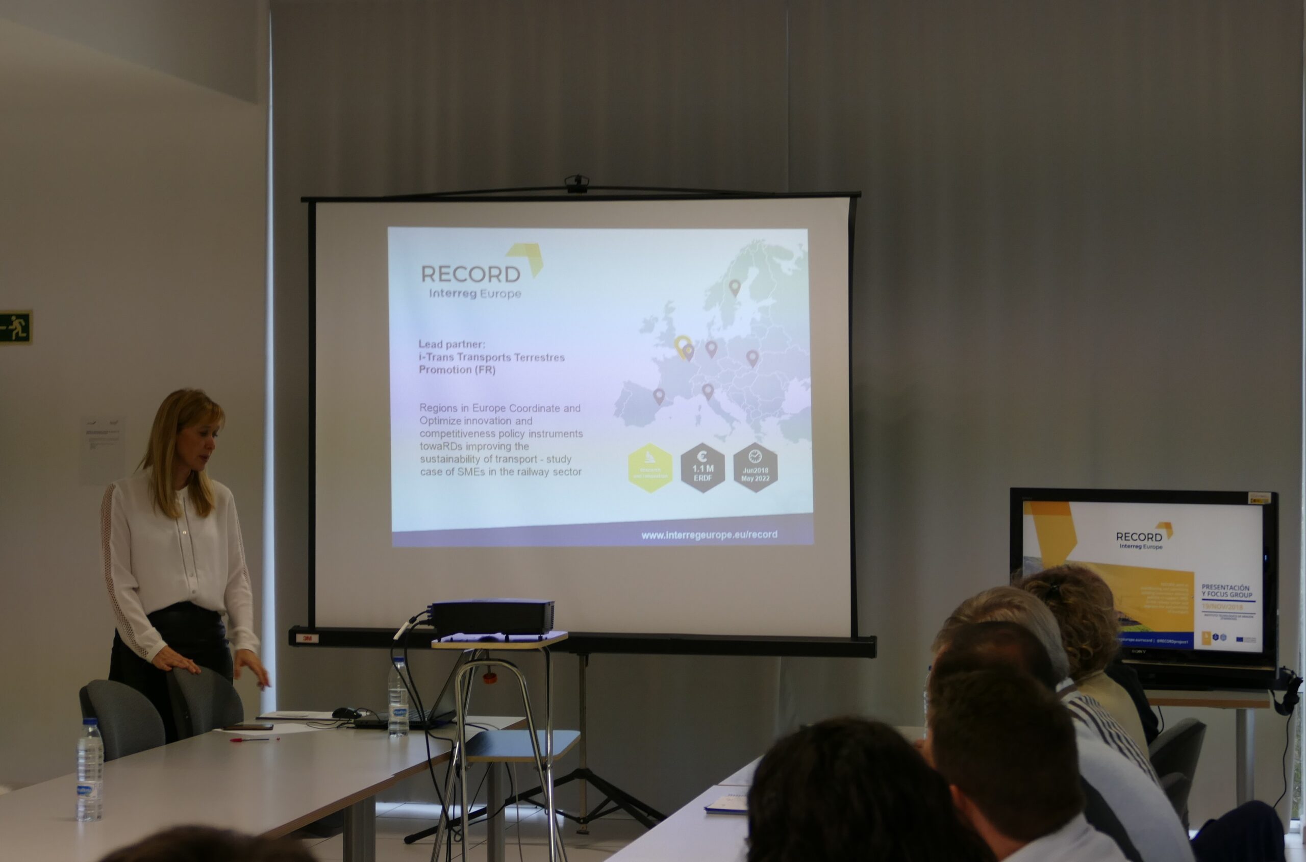 El proyecto RECORD Interreg Europe reúne a stakeholders de Aragón en ITAINNOVA