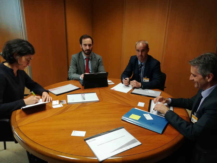 El Clúster de Maquinaria Agrícola presenta su Plan Estratégico en el Ministerio de Industria