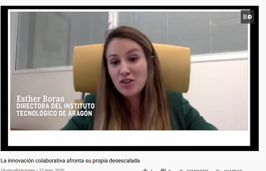 Esther Borao participa en el  debate de El País sobre «El poder de la colaboración en la lucha contra la pandemia»