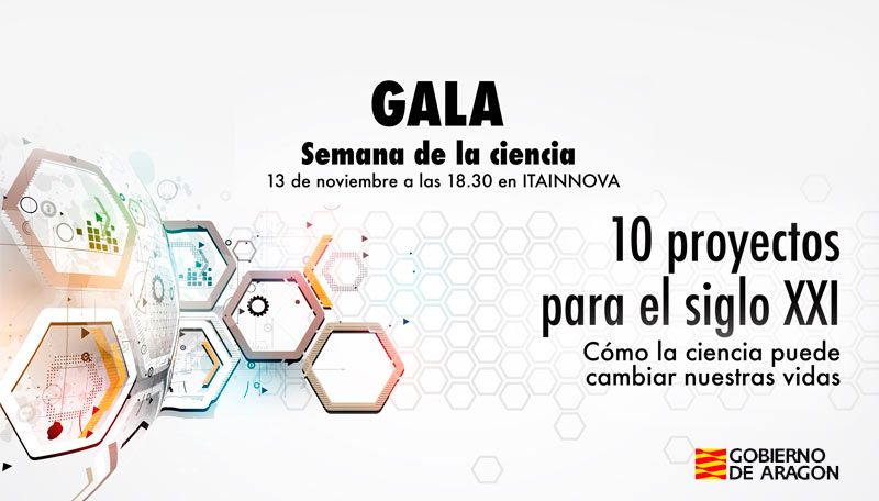 ITAINNOVA acogerá el 13 de noviembre la Gala de la Semana de la Ciencia