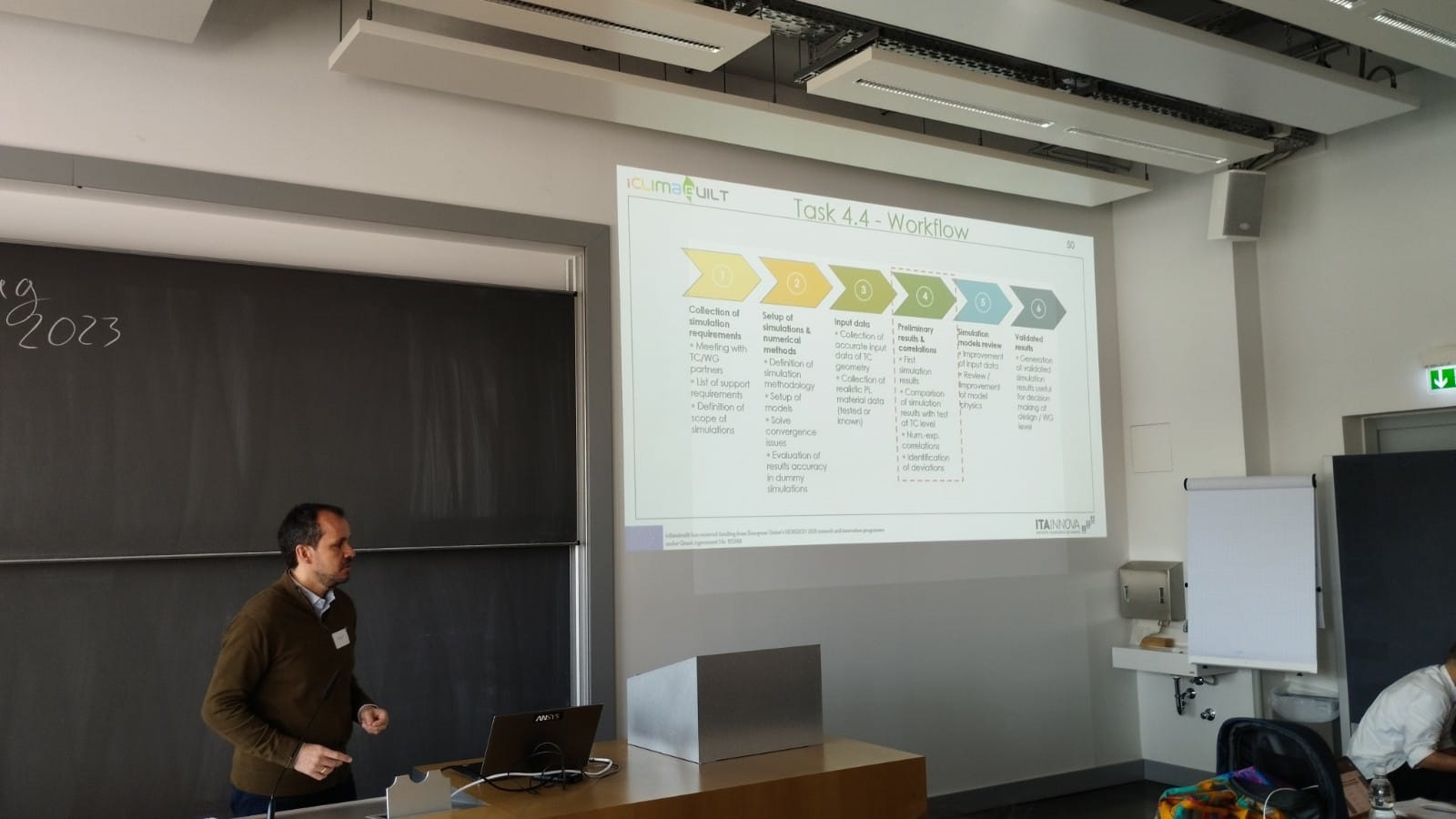 Presentamos los progresos del proyecto iClimabuilt en Alemania