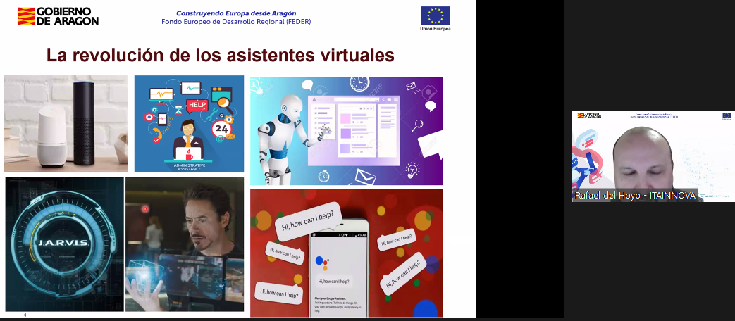 El Gobierno de Aragón ha presentado a la sociedad su asistente virtual, la nueva herramienta del portal Aragón Open Data