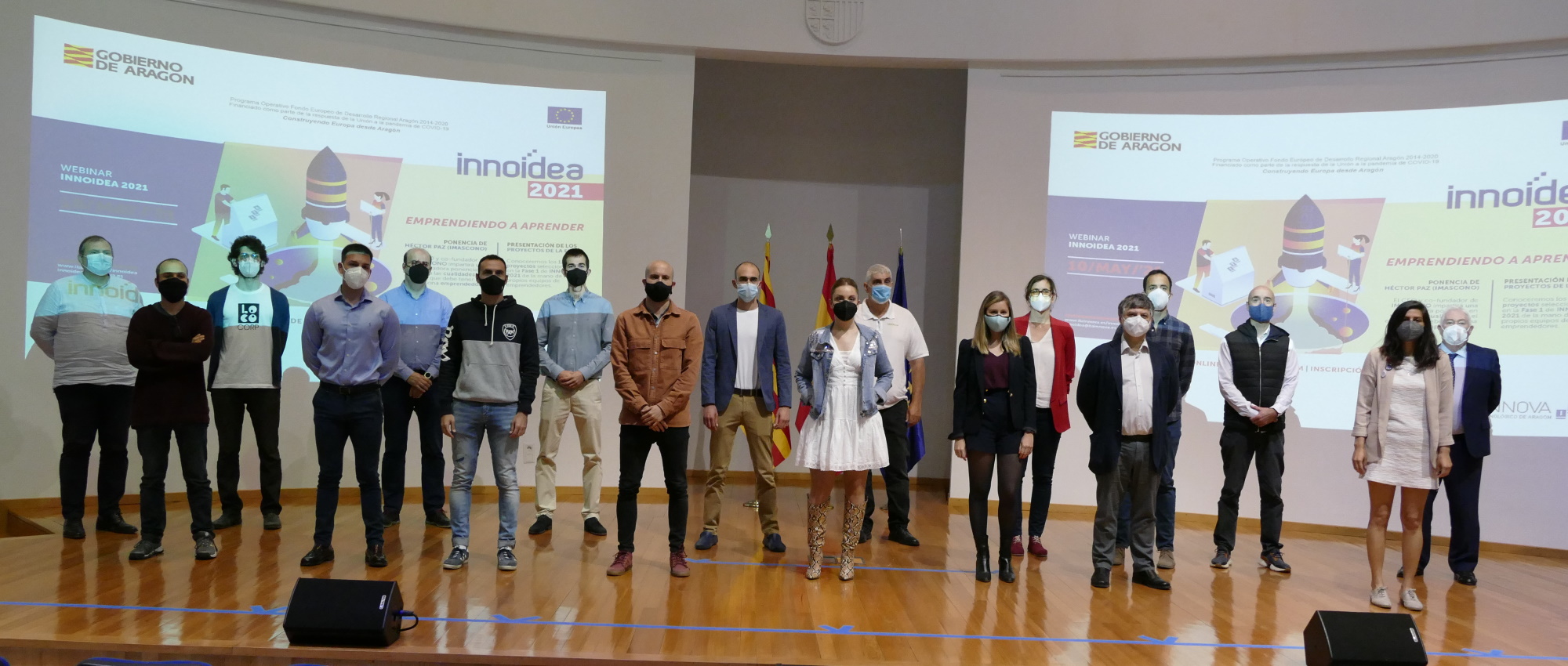 Doce proyectos de emprendedores van a recibir soporte tecnológico de ITAINNOVA en el programa INNOIDEA 2021