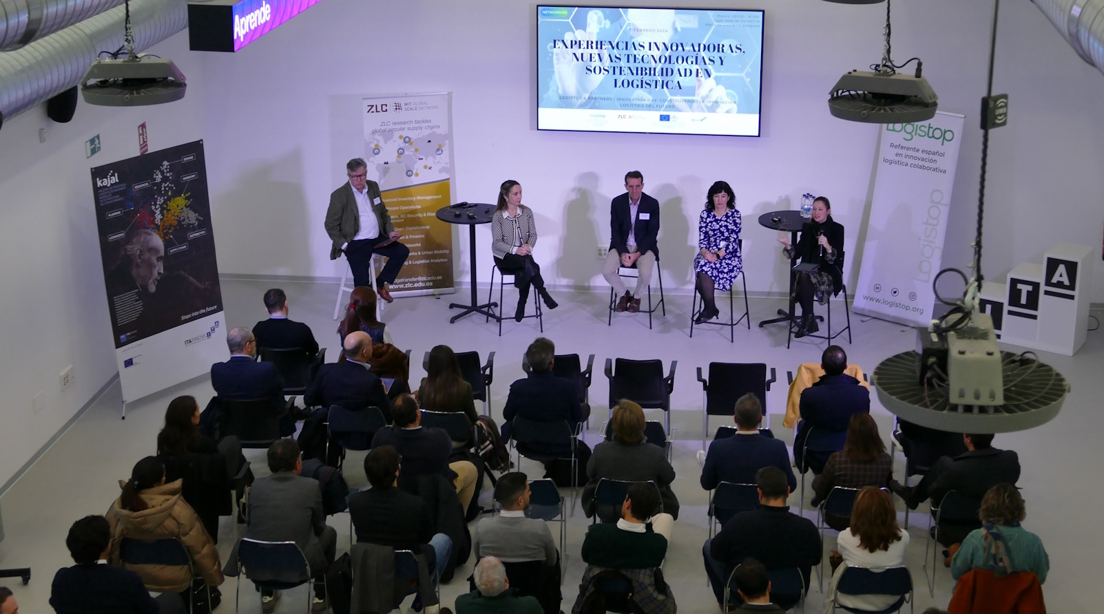 ITAINNOVA acoge el evento “Construyendo la innovación logística del futuro”