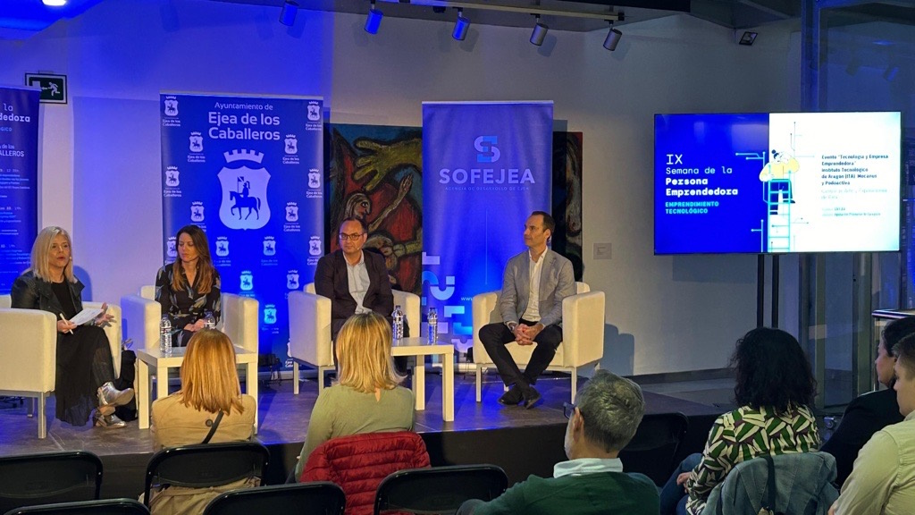 Asistimos en Ejea a la jornada «Tecnología y Empresa emprendedora»