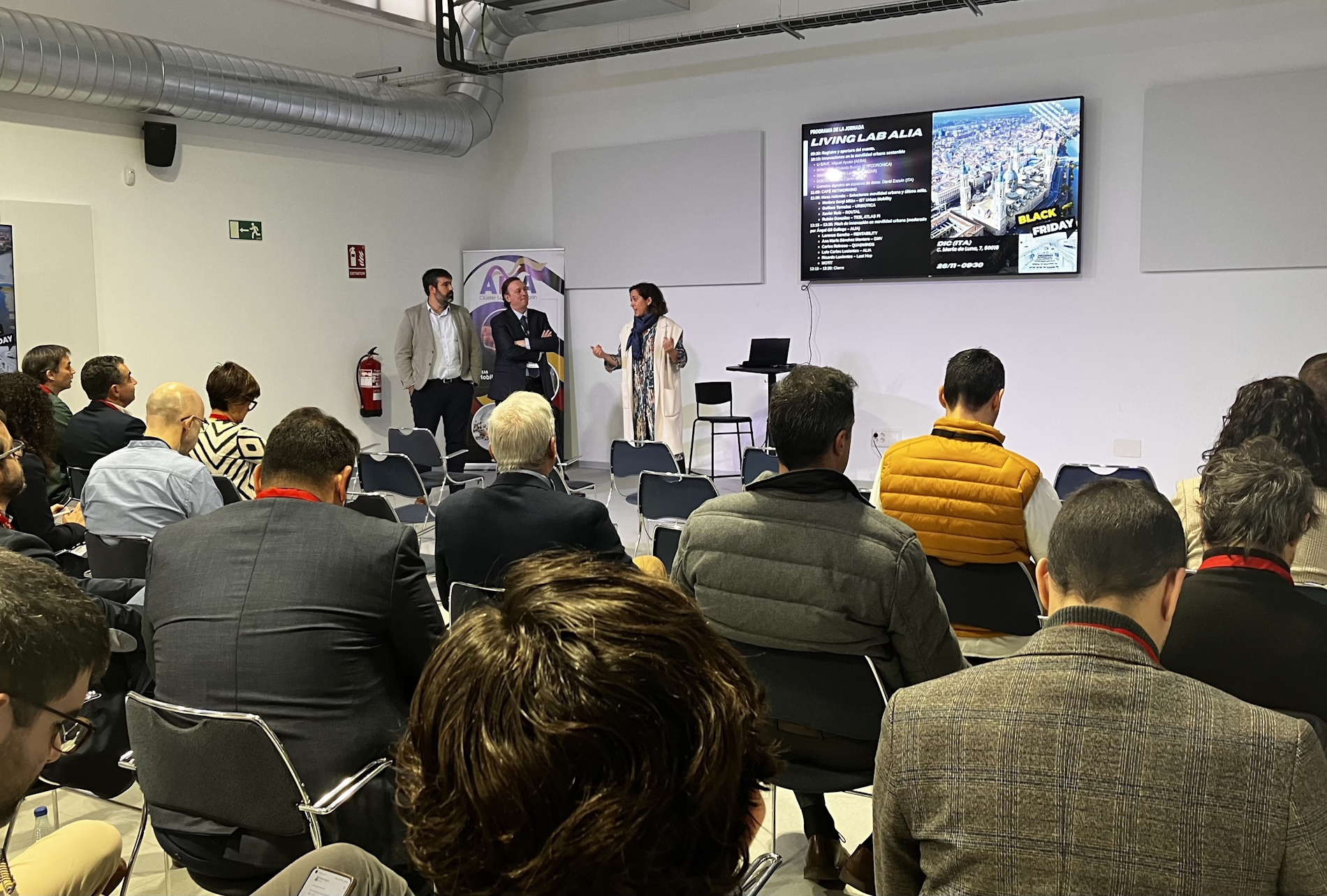 El Living Lab de ALIA reúne en el ITA a empresas clave de la cadena de suministro de última milla