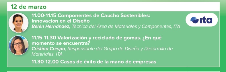 El ITA asistirá en marzo a Plastics & Rubber