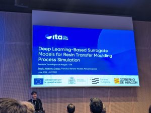 El ITA presenta en ECCM22 un avance en inteligencia artificial para optimizar la fabricación de materiales compuestos