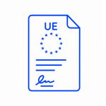 Icono que representa el requisito "Declaración UE de conformidad"